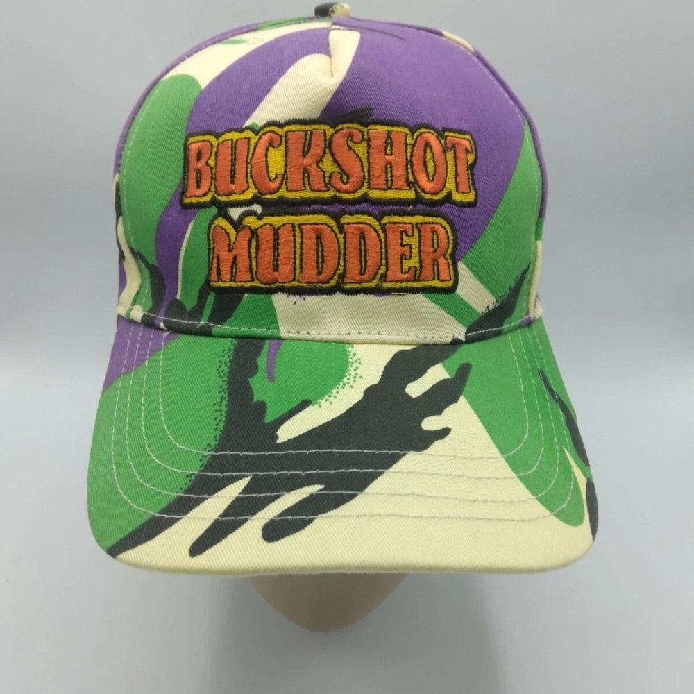 Buckshot Mudder Camouflage Cap Excellent Condition